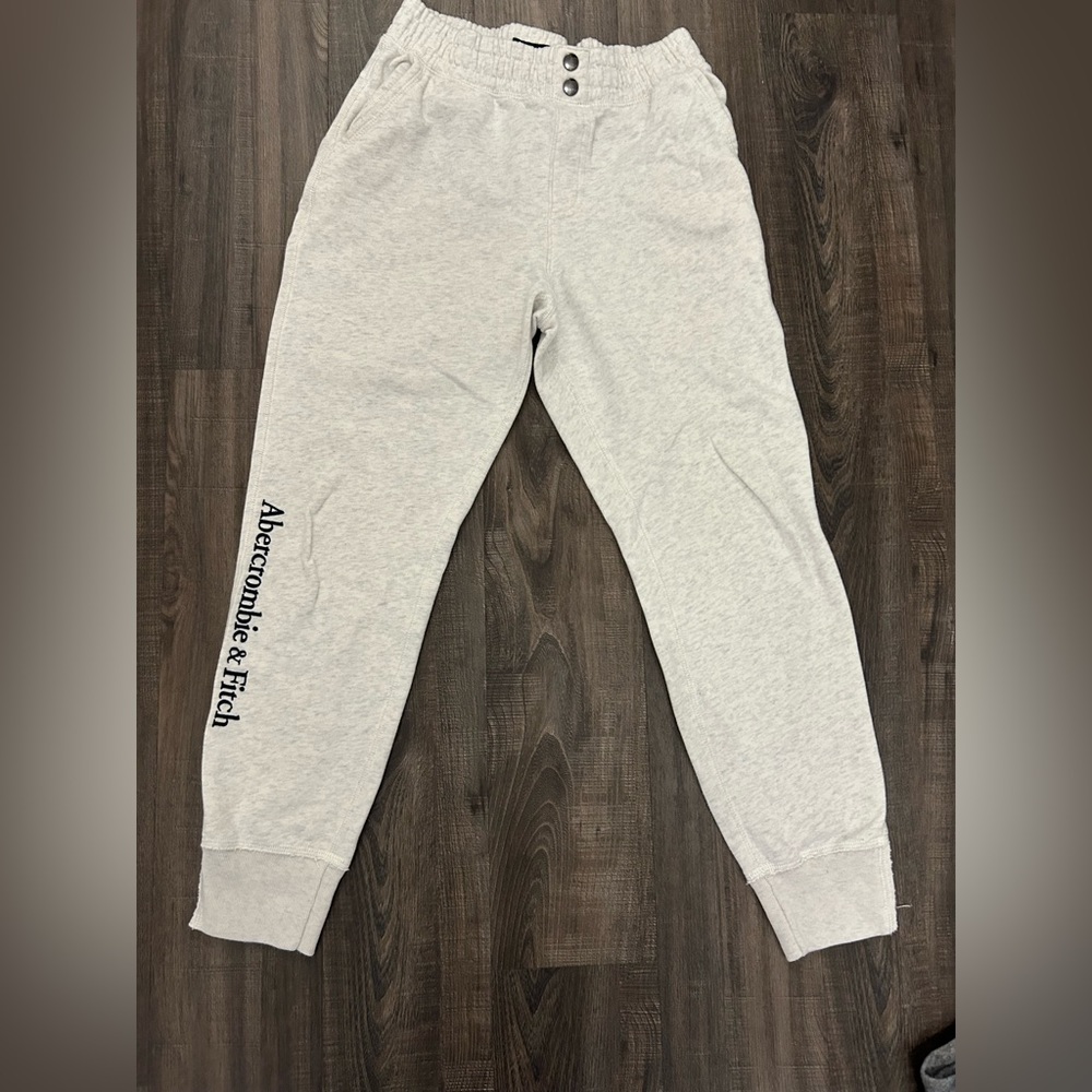 Abercrombie and Fitch Gray jogger sweats xs